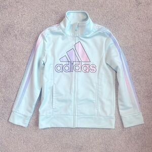 Adidas kids full zip jacket
